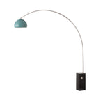 Lampe arc iconique Nova of California 2113812SN demi-dôme 95 po H 1 lumière en nickel noir