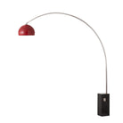 Lampe arc iconique Nova of California 2113812SN demi-dôme 95 po H 1 lumière en nickel noir