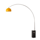 Lampe arc iconique Nova of California 2113812SN demi-dôme 95 po H 1 lumière en nickel noir