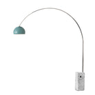 Lampe arc iconique Nova of California 2113812SN demi-dôme 95 po H 1 lumière en nickel noir