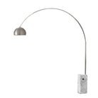 Lampe arc iconique Nova of California 2113812SN demi-dôme 95 po H 1 lumière en nickel noir