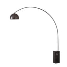 Lampe arc iconique Nova of California 2113812SN demi-dôme 95 po H 1 lumière en nickel noir