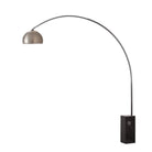 Lampe arc iconique Nova of California 2113812SN demi-dôme 95 po H 1 lumière en nickel noir