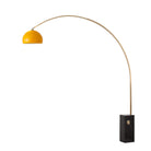 Lampe arc iconique Nova of California 2113812SN demi-dôme 95 po H 1 lumière en nickel noir