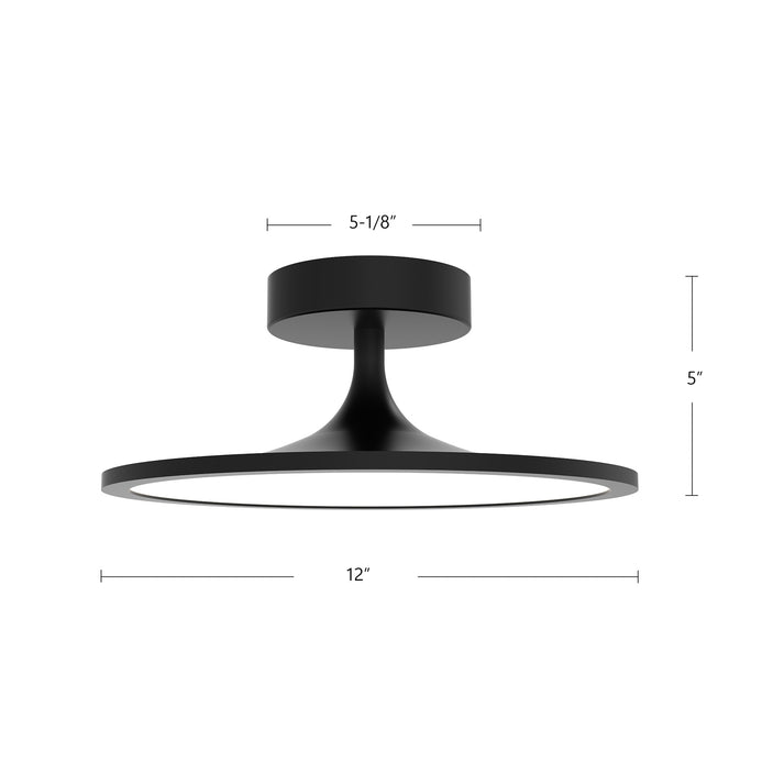 Issa LED Semi Flush Mount