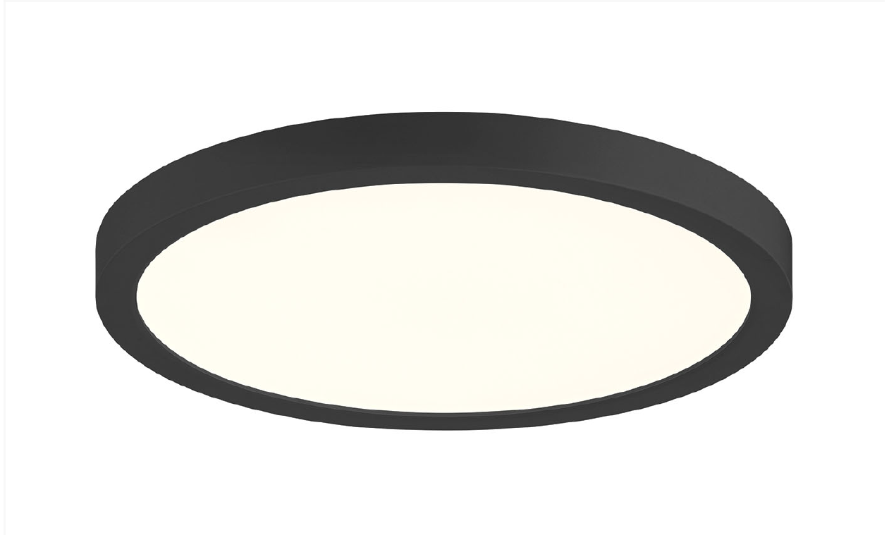Eurofase 47519-022 Artemis 5-CCT LED Round Flush Mount in Matte Black