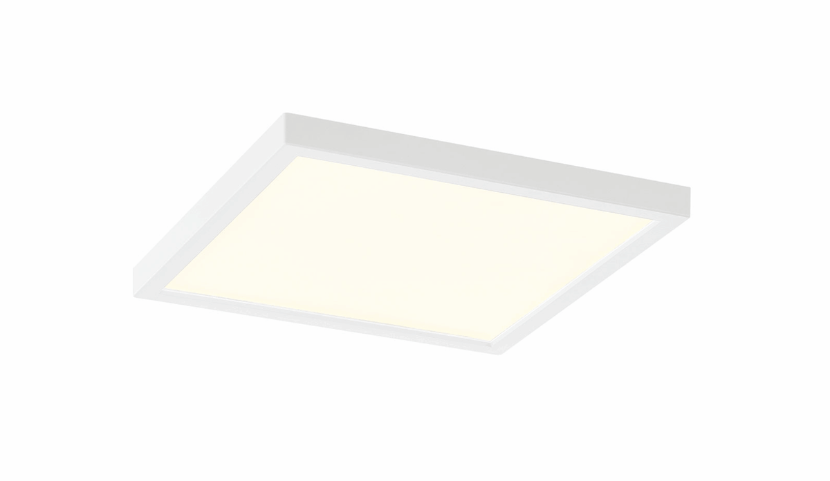 Eurofase 47523-012 Troy 5-CCT LED Square Flush Mount in White