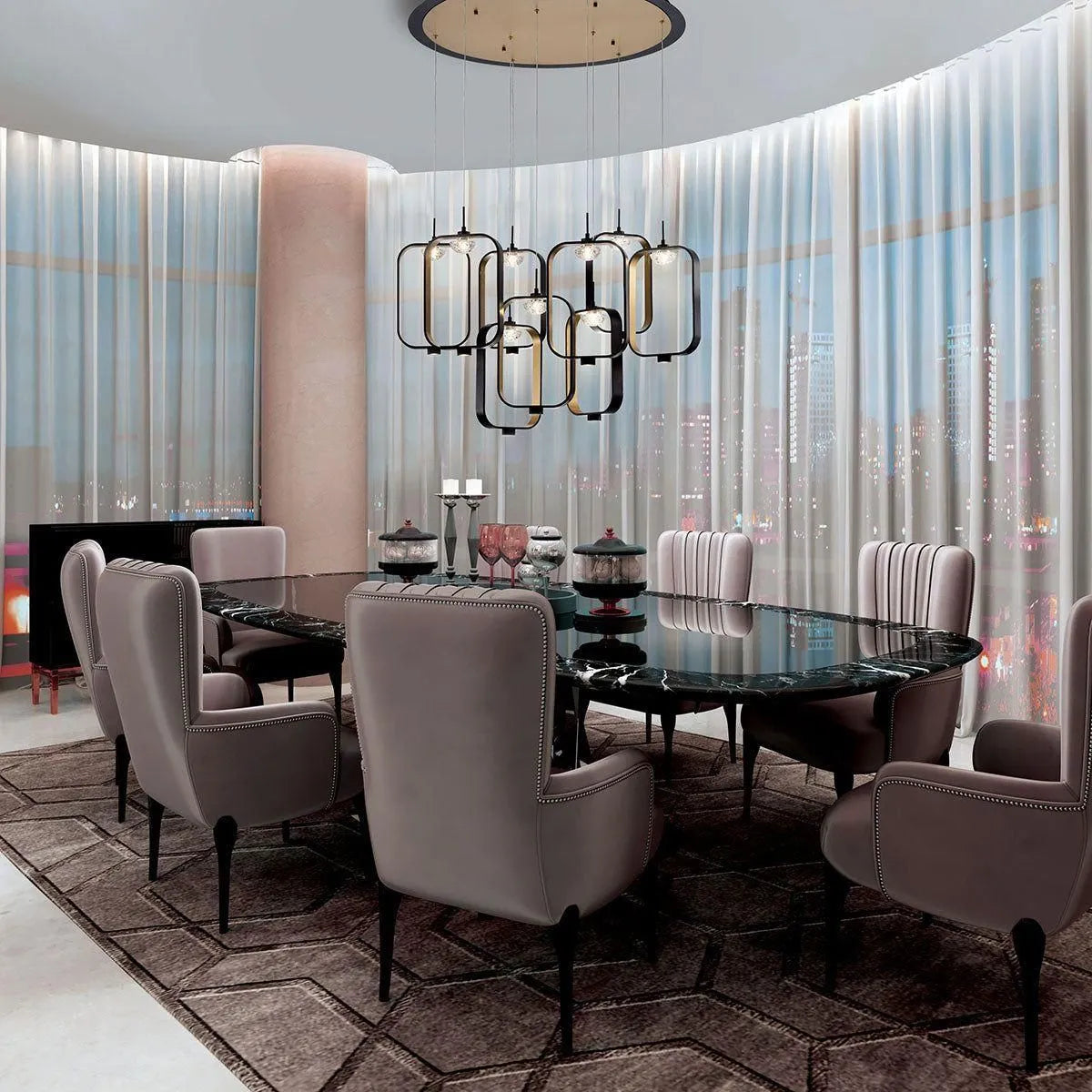 Eurofase - Dagmar LED Chandelier - 37079-017 | Montreal Lighting & Hardware