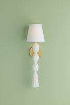 Mitzi H1021101-AGB Indra Wall Sconce in Aged Brass