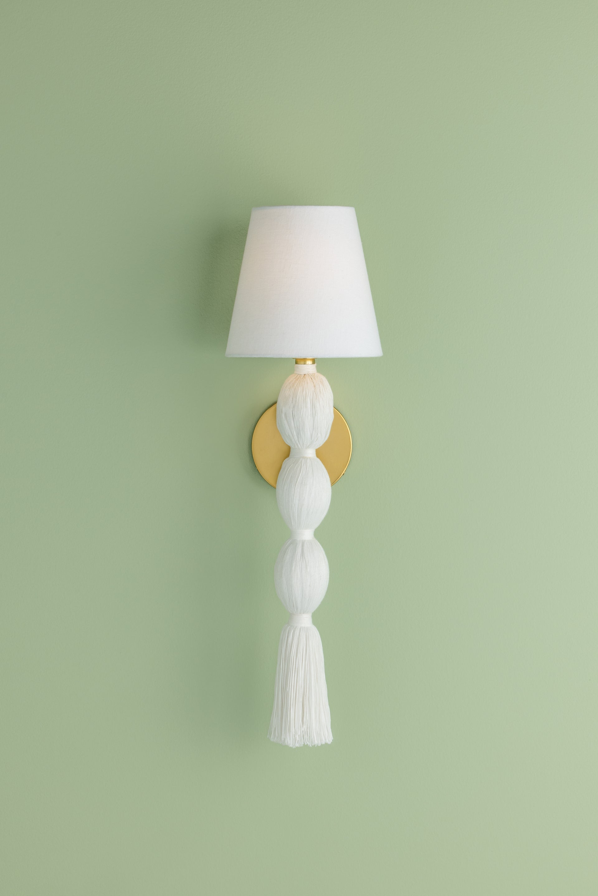 Mitzi H1021101-AGB Indra Wall Sconce in Aged Brass
