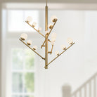 Kuzco Lighting CH55530-BK/OP Cypress Chandelier