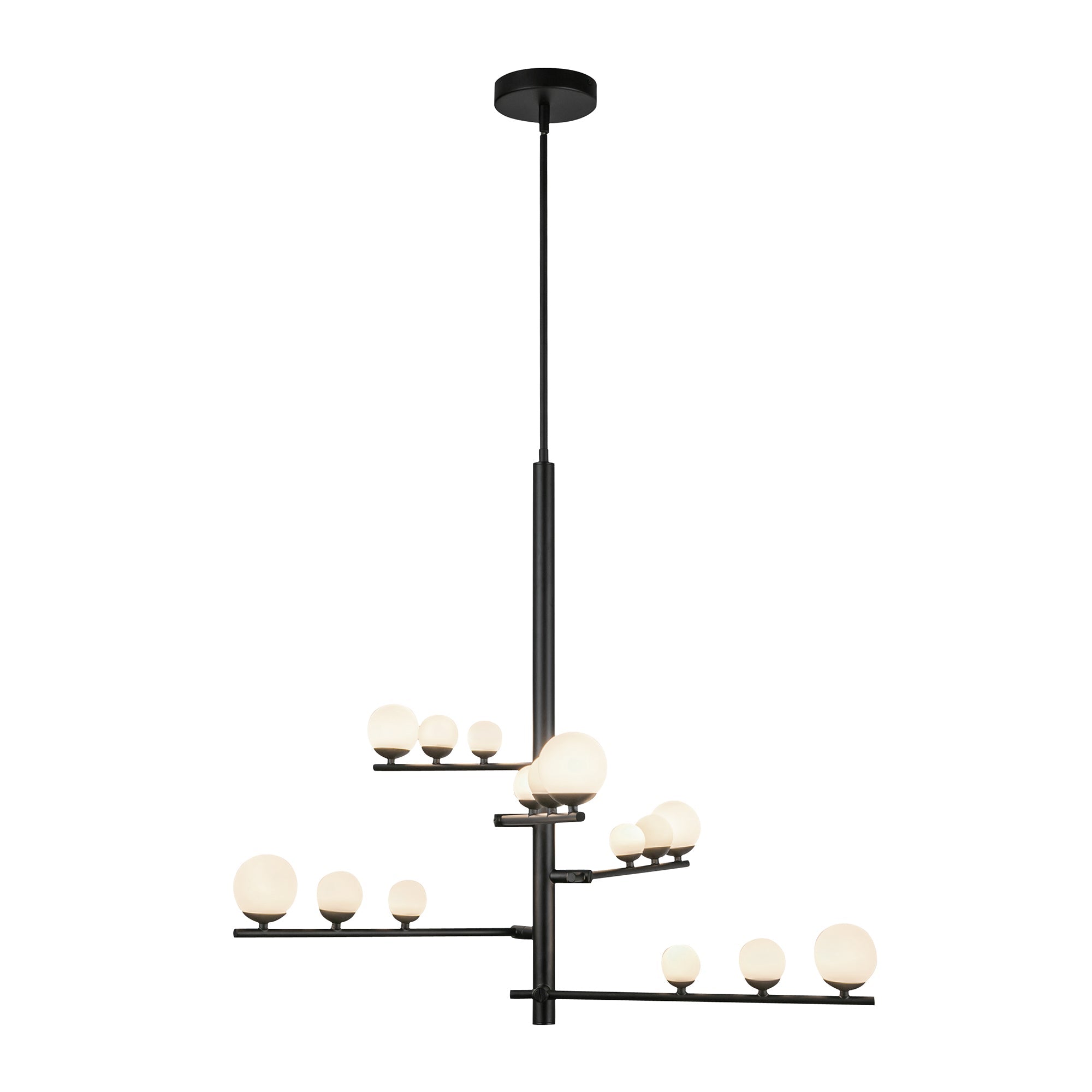 Kuzco Lighting CH55530-BKOP Cypress Chandelier