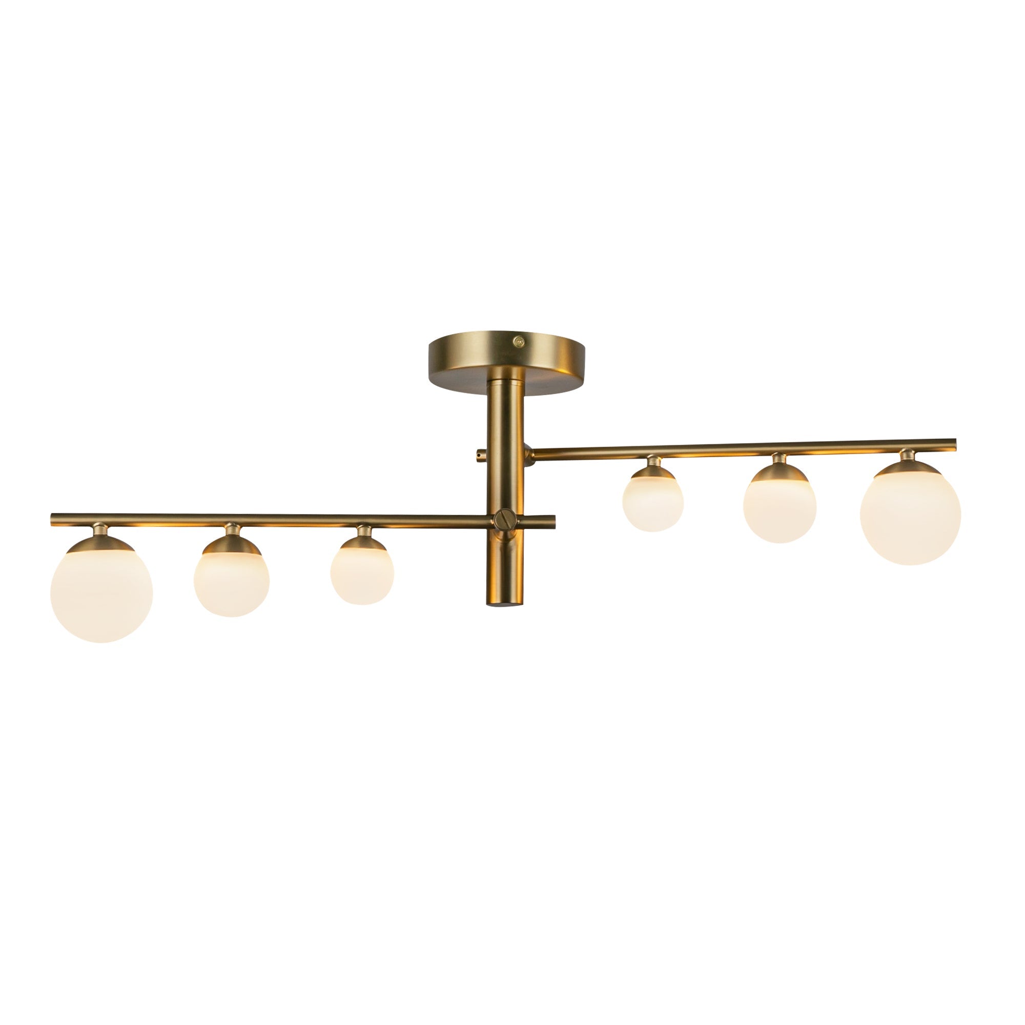 Kuzco Lighting SF55525-BGOP-UNV Cypress Semi-Flush Mount