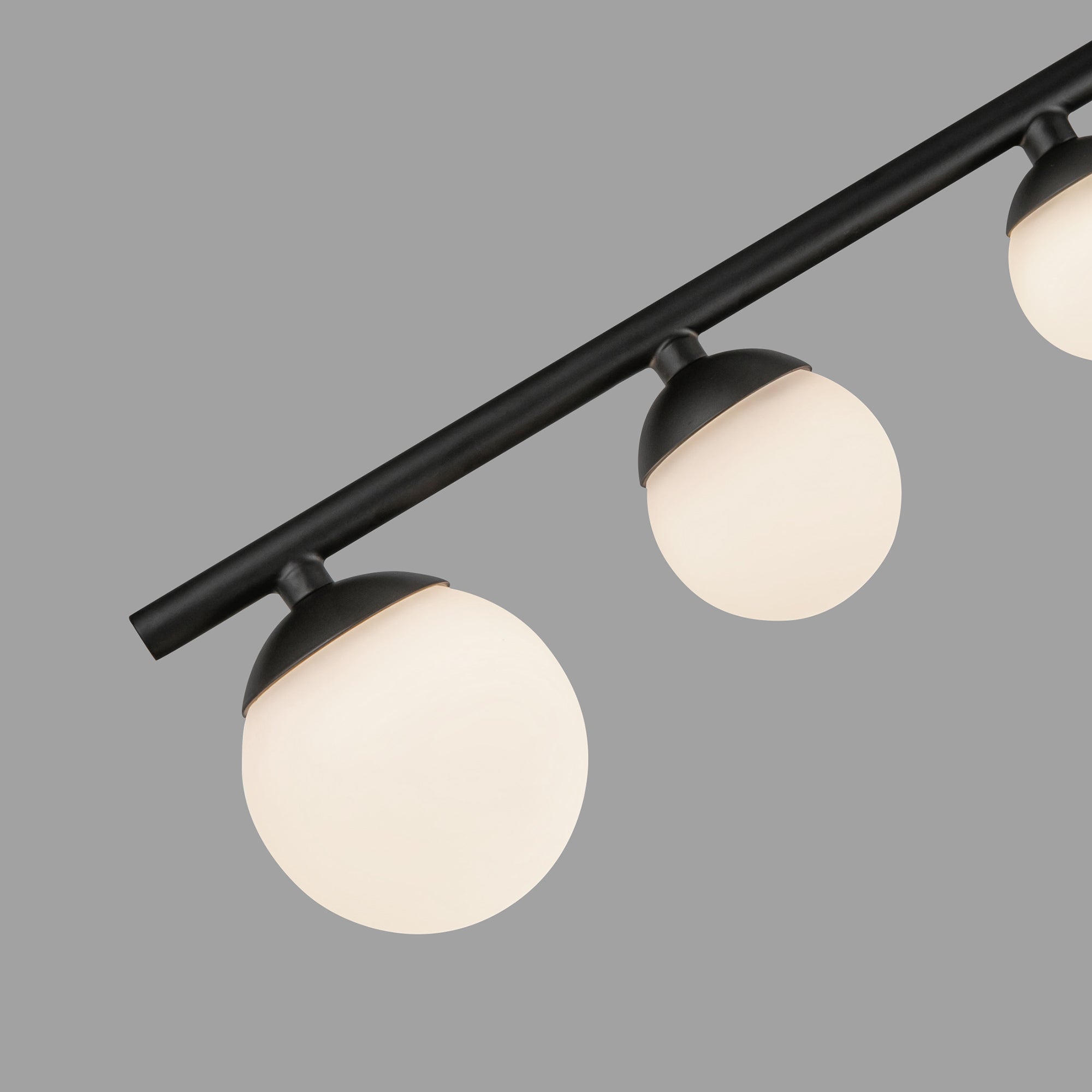 Kuzco Lighting SF55525-BKOP Cypress Semi-Flush Mount
