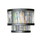 Varaluz - 546W02BLK - Two Light Wall Sconce - Double Take - Heritage Black