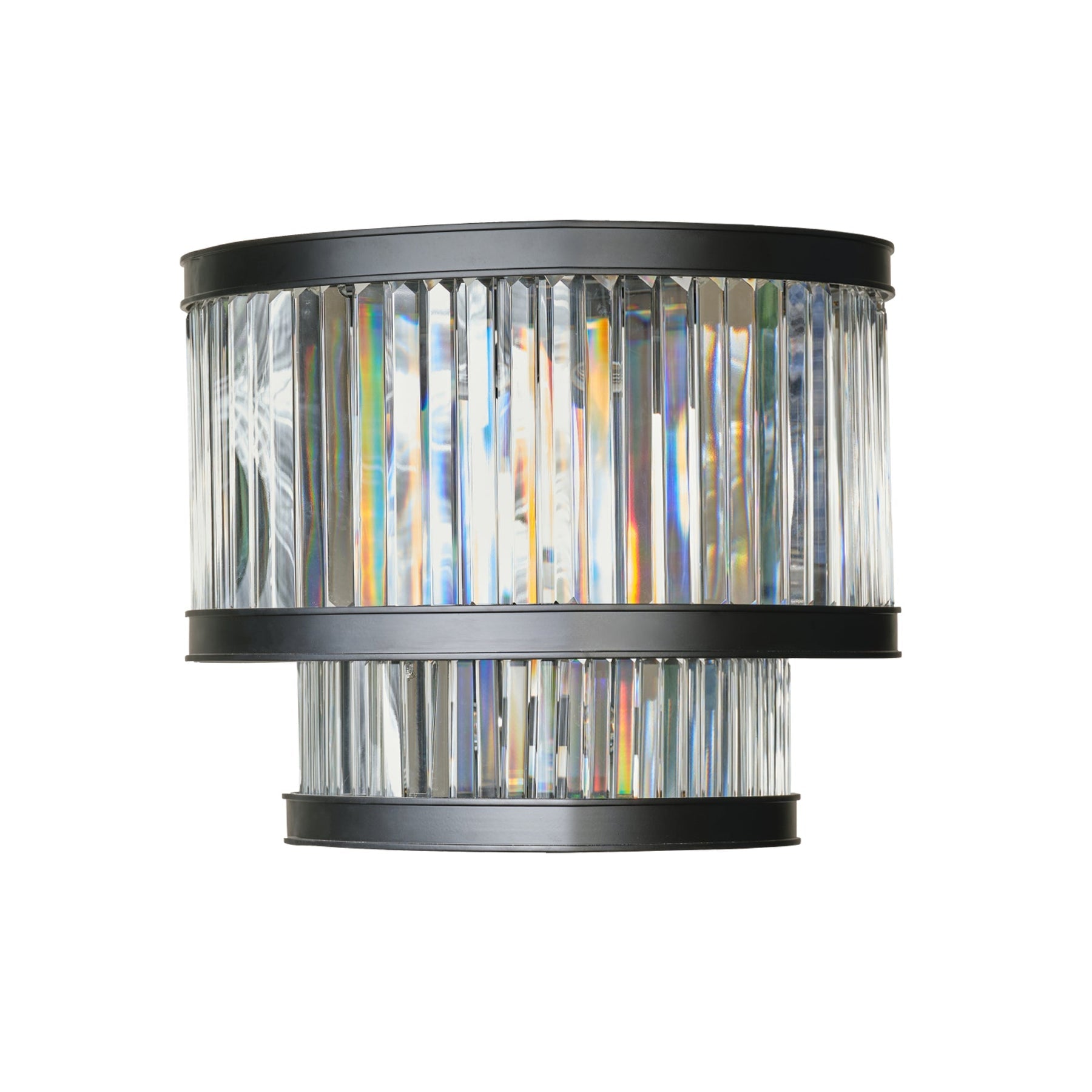 Varaluz - 546W02BLK - Two Light Wall Sconce - Double Take - Heritage Black