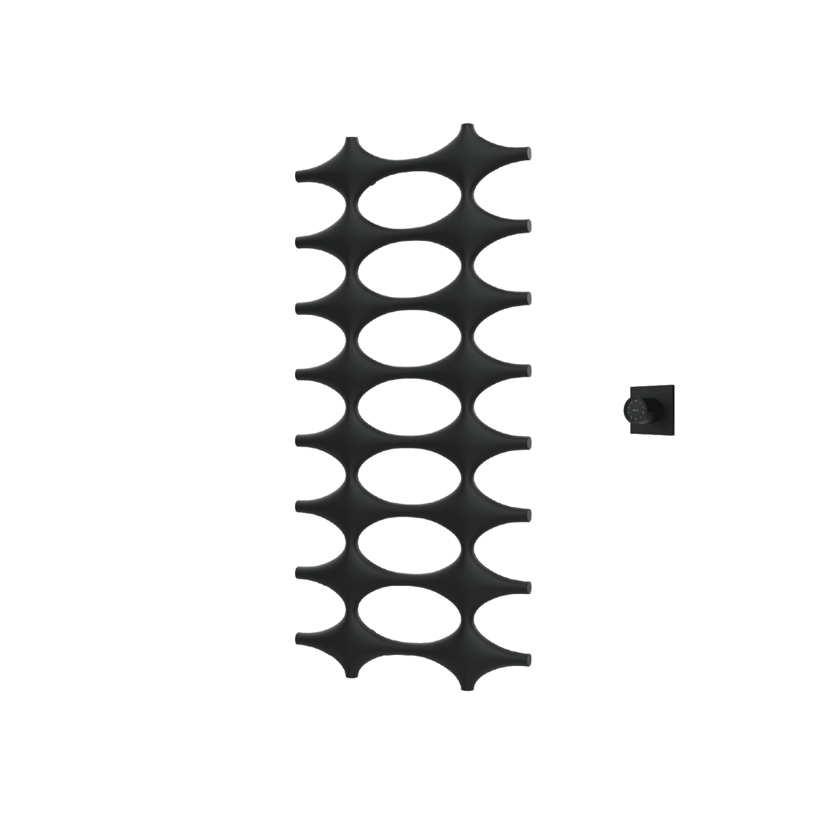 P&Bhusri K015-L-MBL-XM K015 Towel Warmer in Mist Black