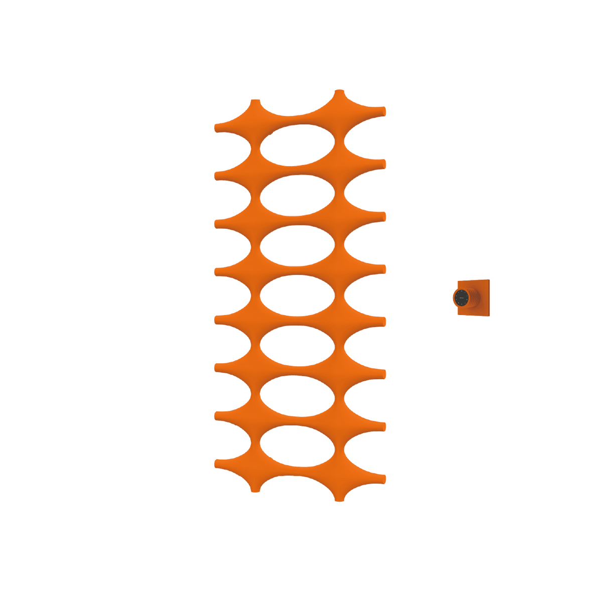 P&Bhusri K015-L-SOR-XM K015 Towel Warmer in Sienna Orange