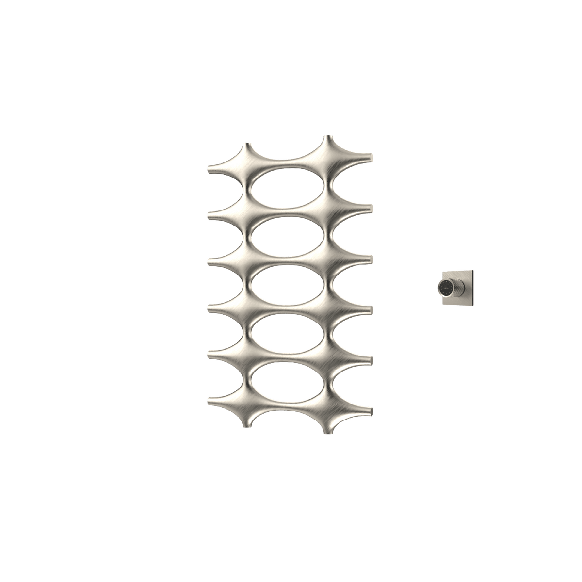 P&Bhusri K015-M-BNI-XM K015 Towel Warmer in PVD Brushed Nickel