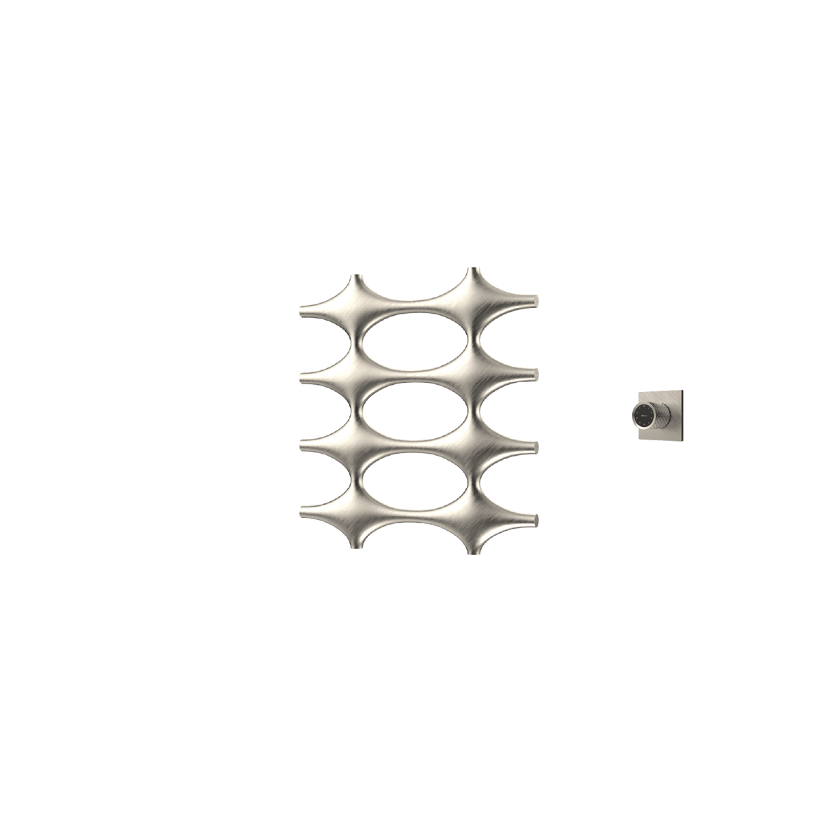 P&Bhusri K015-S-BNI-XM K015 Towel Warmer in PVD Brushed Nickel