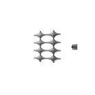 P&Bhusri K015-S-GML-XM K015 Towel Warmer in PVD Gun Metal