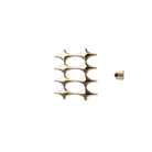 P&Bhusri K015-S-PBZ-XM K015 Towel Warmer in PVD Polished Bronze