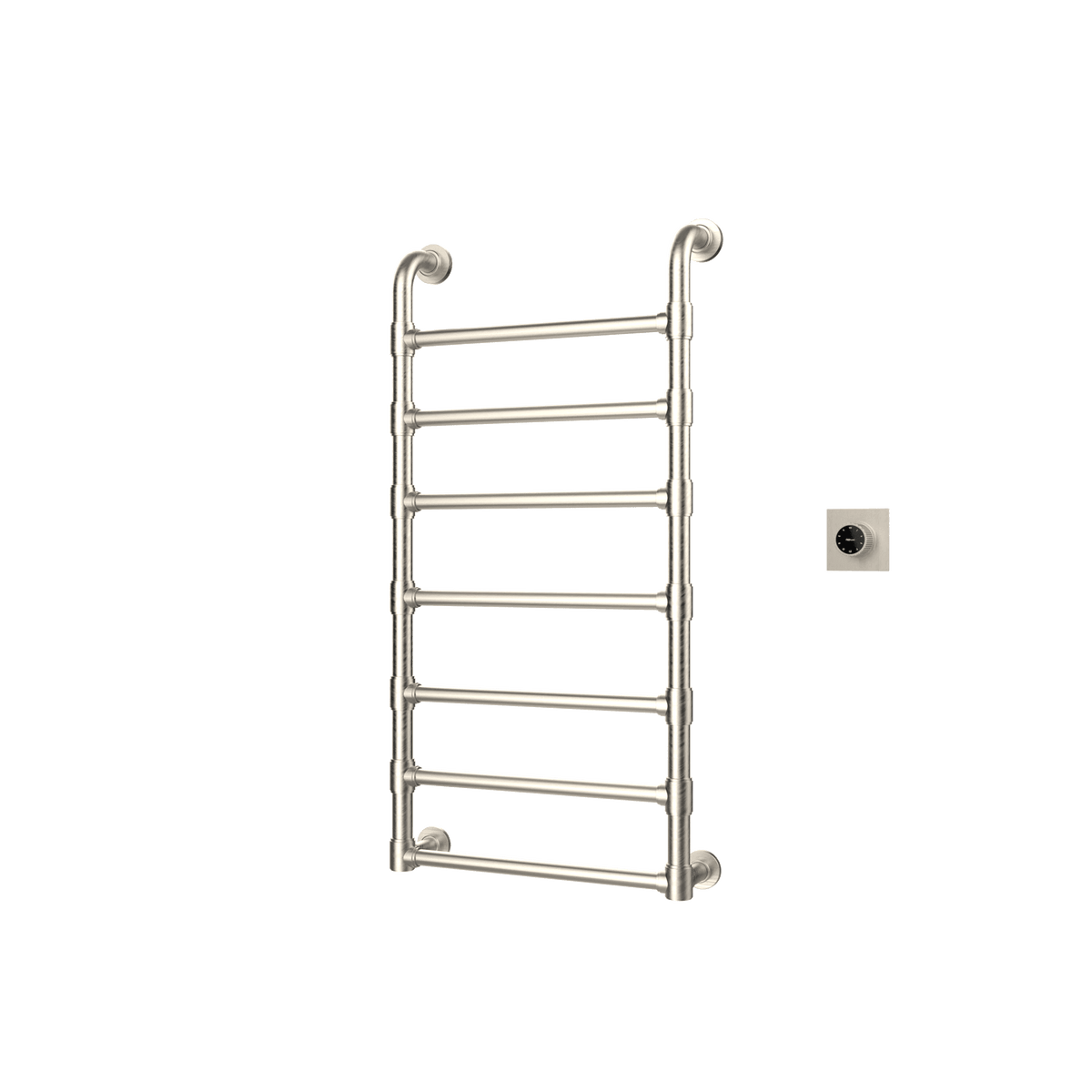 P&Bhusri K05-M-BNI-XM K05 Towel Warmer in PVD Brushed Nickel