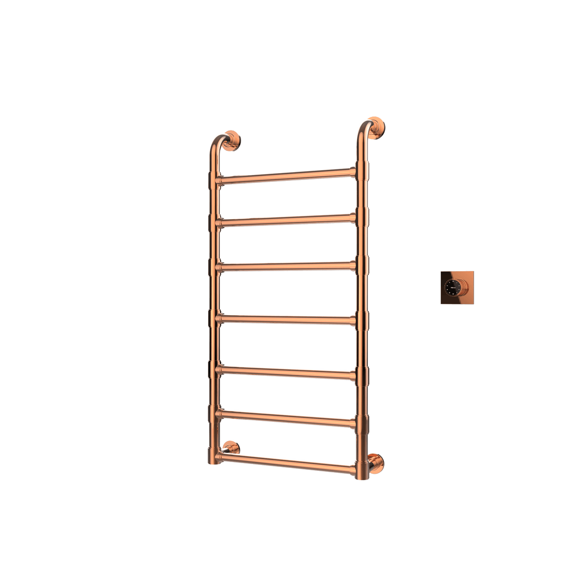 P&Bhusri K05-M-RGD-XM K05 Towel Warmer in PVD Polished Rose Gold