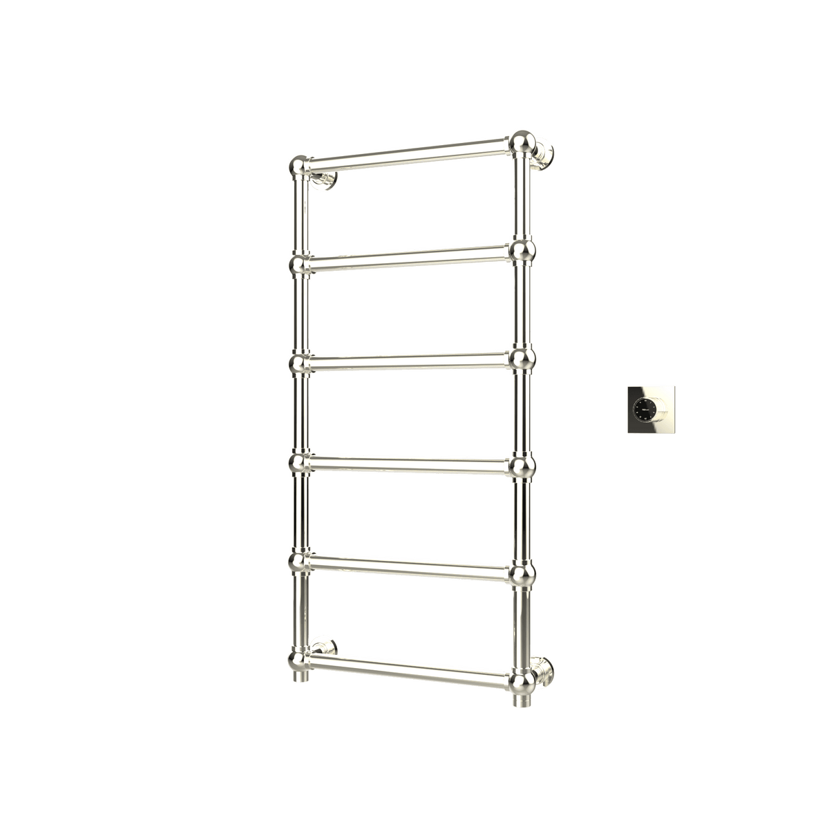P&Bhusri K06-L-PWG-XM K06 Towel Warmer in PVD Polished White Gold
