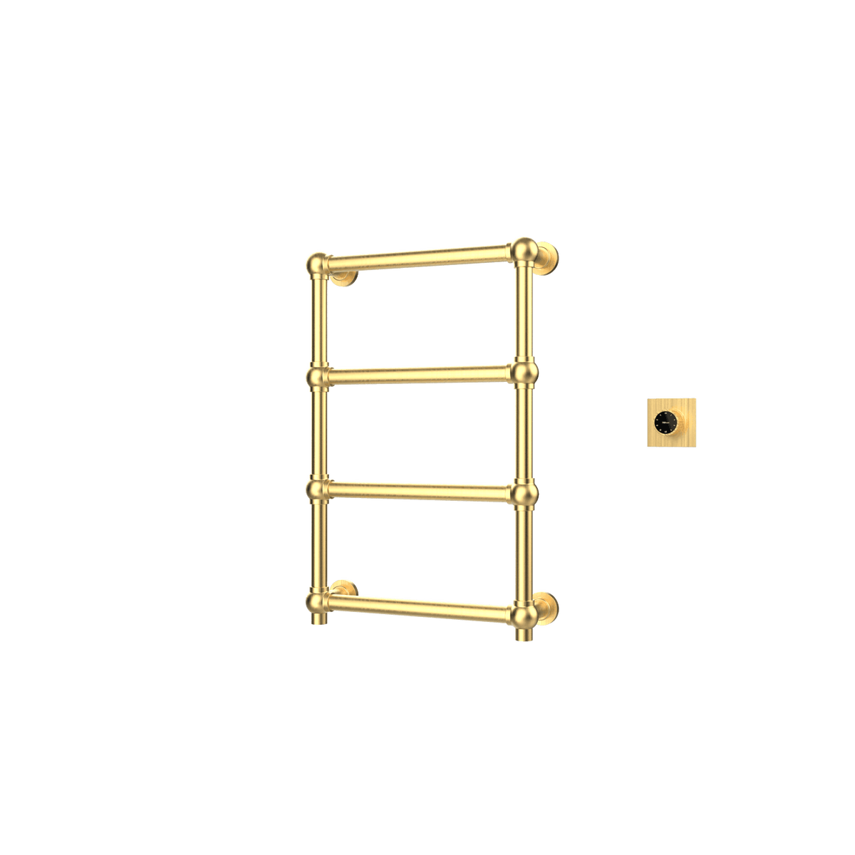 P&Bhusri K06-M-BLG-XM K06 Towel Warmer in PVD Brushed Luxury Gold