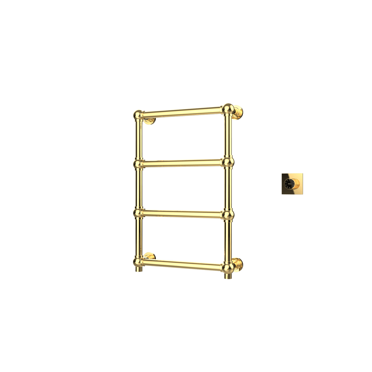 P&Bhusri K06-M-LGD-XM K06 Towel Warmer in PVD Polished Luxury Gold