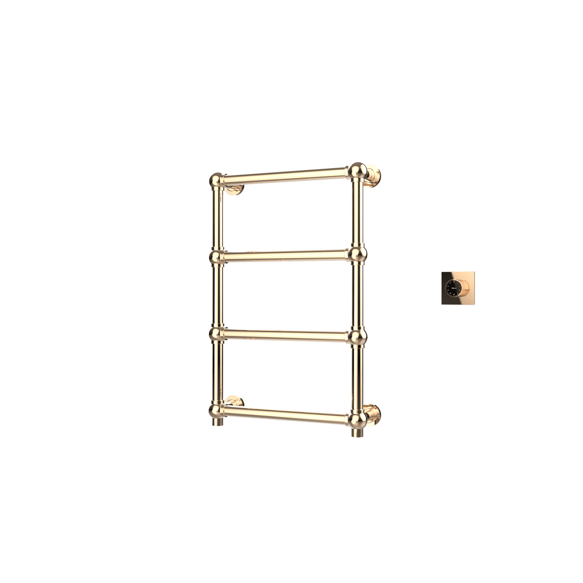 P&Bhusri K06-M-PBZ-XM K06 Towel Warmer in PVD Polished Bronze