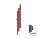 P&Bhusri K102-M-ARD-XK K102 Towel Warmer in Amber Red