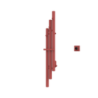 P&Bhusri K102-M-ARD-XM K102 Towel Warmer in Amber Red