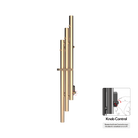 P&Bhusri K102-M-BBZ-XK K102 Towel Warmer in PVD Brushed Bronze