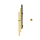 P&Bhusri K102-M-BLG-XM K102 Towel Warmer in PVD Brushed Luxury Gold
