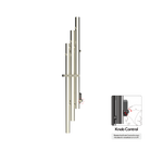 P&Bhusri K102-M-BWG-XK K102 Towel Warmer in PVD Brushed White Gold