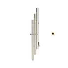 P&Bhusri K102-M-BWG-XM K102 Towel Warmer in PVD Brushed White Gold