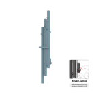 P&Bhusri K102-M-FBL-XK K102 Towel Warmer in Frost Blue