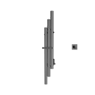 P&Bhusri K102-M-GML-XM K102 Towel Warmer in PVD Gun Metal