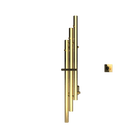 P&Bhusri K102-M-LGD-XM K102 Towel Warmer in PVD Polished Luxury Gold