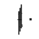 P&Bhusri K102-M-PBN-XM K102 Towel Warmer in PVD Polished Black Nickel