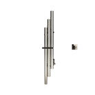 P&Bhusri K102-M-PNI-XM K102 Towel Warmer in PVD Polished Nickel