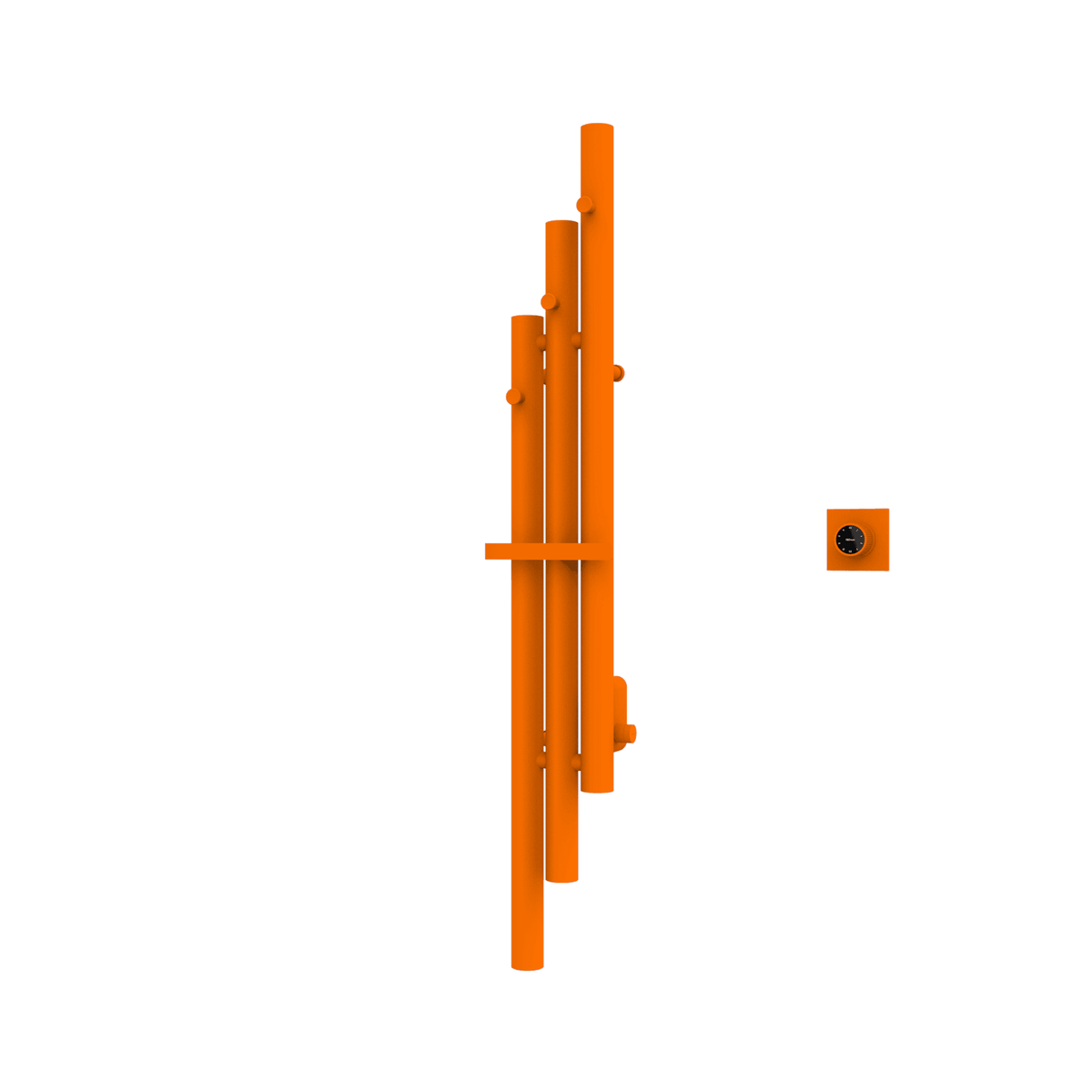 P&Bhusri K102-M-SOR-XM K102 Towel Warmer in Sienna Orange