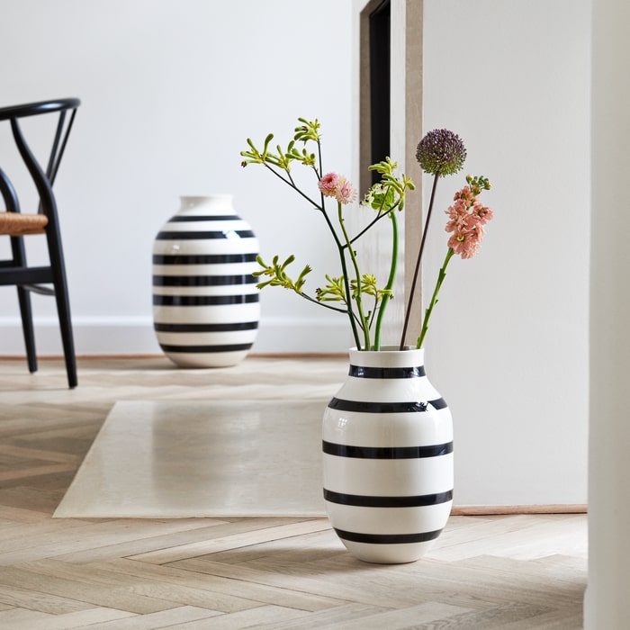 Kähler 690182 Vase Omaggio en noir