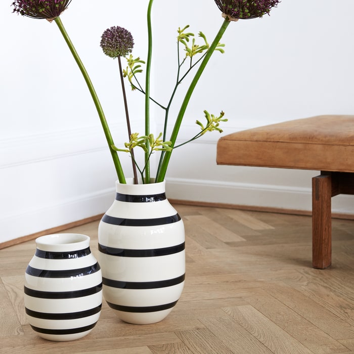 Kähler 690190 Vase Omaggio Noir