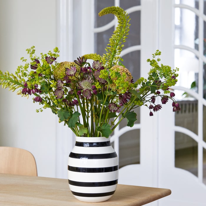 Kähler 690190 Vase Omaggio Noir