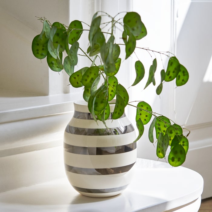 Kähler 691791 Vase Omaggio en argent