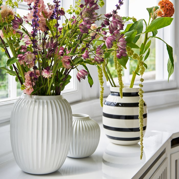 Kähler 690190 Vase Omaggio Noir