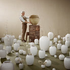 Kähler 692363 Vase Hammershøi en blanc